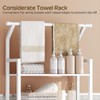 YATINEY Over The Toilet Storage, 2-Tier Bathroom Organizer Shelves with