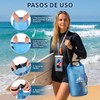 Bolsa Impermeable Seca 5L 10L，Con Funda Impermeable Para Celular，Correa Larga