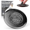 Sink Drain Strainer, Flexible Anti-Slip Chainlink Kitchen Sink Strainer with