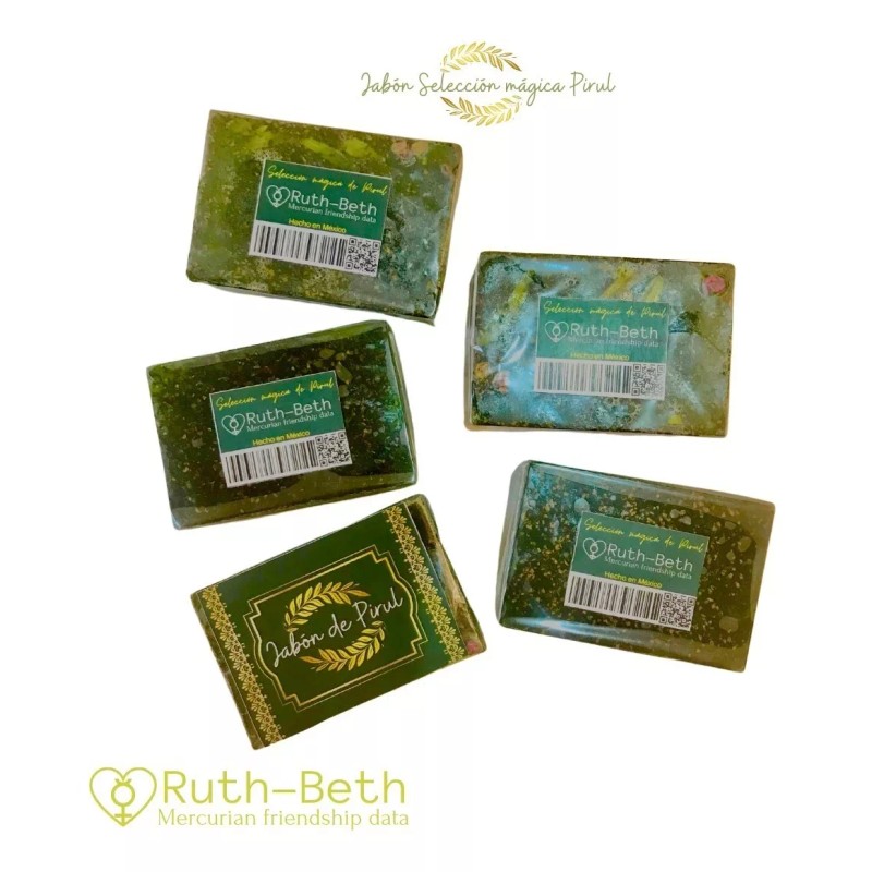 Ruth-Beth. Mercurian friendship data Jabón Mágico De Pirul 100% Natural