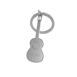 Meta[l]morphose Metal Keyring, silver