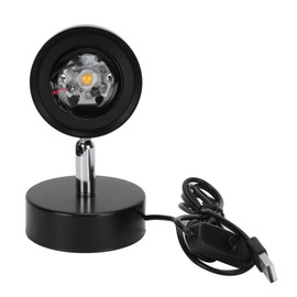 5W USB Sunset Lamp Sunset Projector LED Projection Night Light for Living Room Bedroom Decor