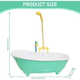 LimCryspp Bañera para pájaros, Bañera automática con Grifo, Bañera Duradera para Loros, Bañera Multifuncional para pájaros, Bañera eléctrica para Loros pequeños y medianos(Verde)