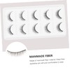BIUDECO 5 Pairs Natural Look Fake Eyelashes Reusable Manmade Fiber