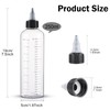 Cosywell Applicator Bottle for Hair 8.5oz 2 Pack Hair Squeeze