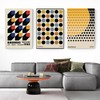Generic Bauhaus Wall Art - Set of 3 Framed Canvas
