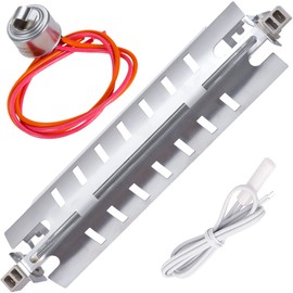 BlueStars WR51X10055 Refrigerator Defrost Heater, WR55X10025 Temperature Sensor and WR50X10068 Defrost Thermostat Replacement - Compatible with GE Hotpoint Refrigerators