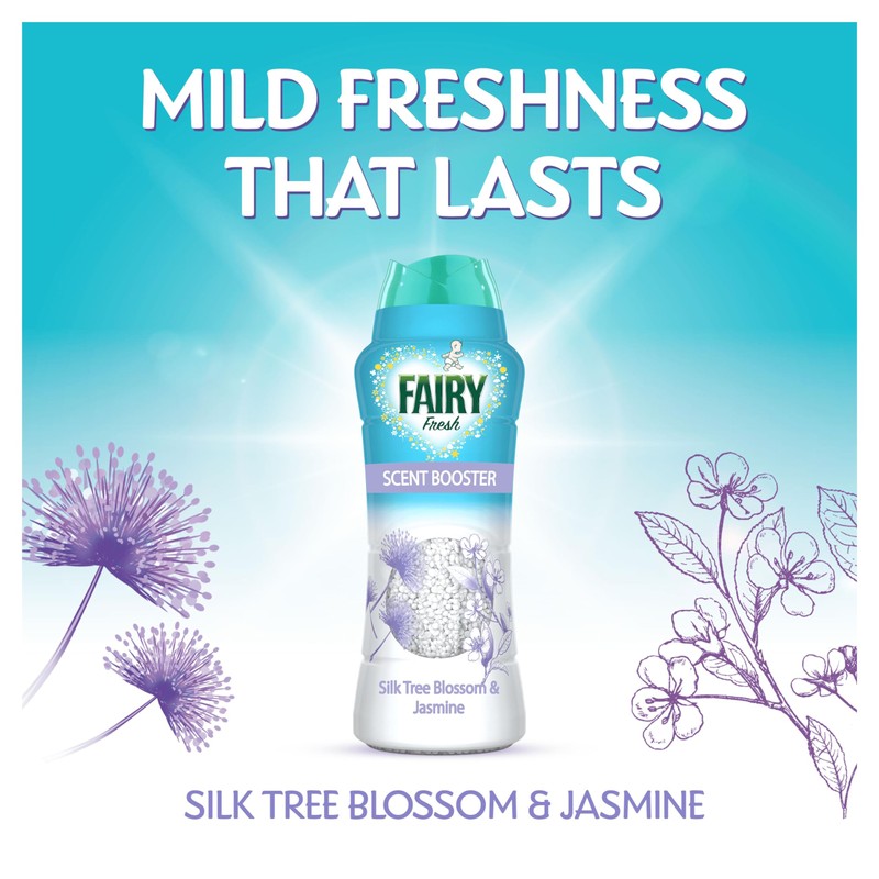 Fairy In-Wash Scent Booster 495g, Silk Tree Blossom & Jasmine,