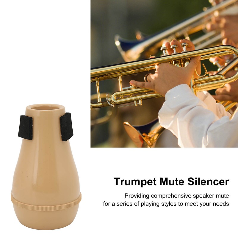 Trumpet Mute Reliable Practical Durable ABS Lightweight Compact Silencer for