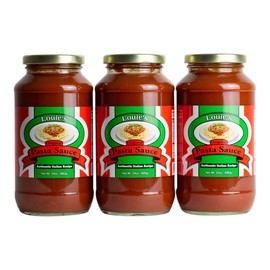 Louie's Original Pasta Sauce - 3 Pack (24oz Jars)