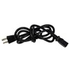 Yustda 3-Prong AC in Power Cord Cable Plug Lead Replacement