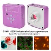 51MP 1080P 60FPS USB Industrial Microscope Camera Magnifying Glasses for