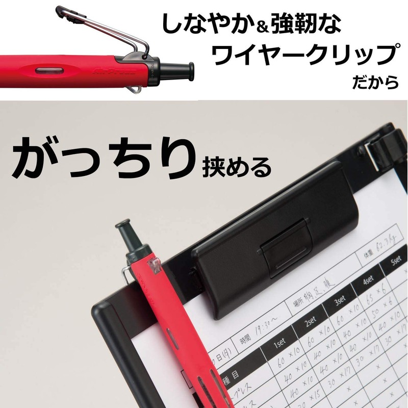 Tombow Pressurized Oil-Based Ballpoint Pen 0.03 inch (0.7 mm), Air