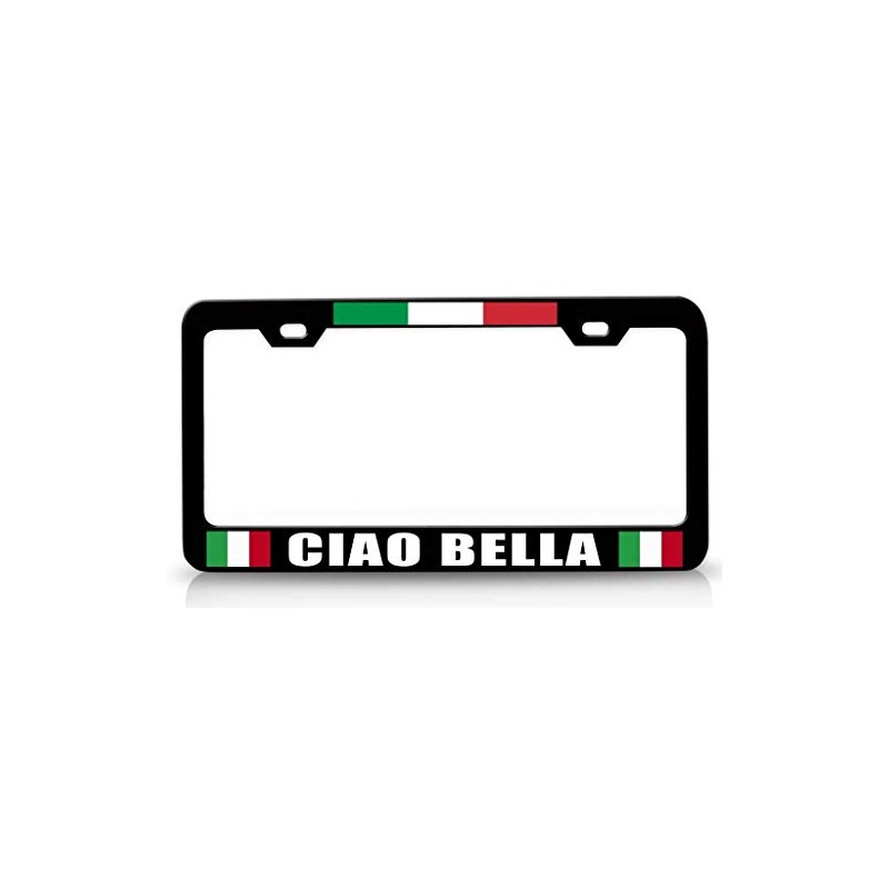 Custom Brother - CIAO Bella Italian Flag Metal Car SUV