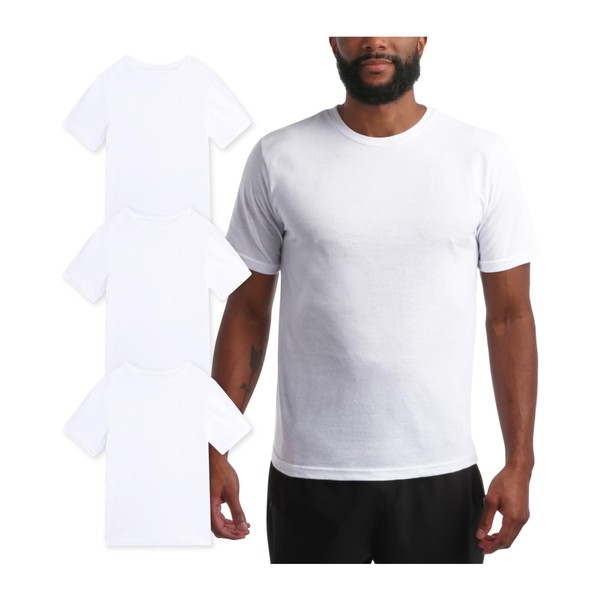 Bass Creek Outfitters Men's T-Shirt - 3 Pack Basic Crewneck