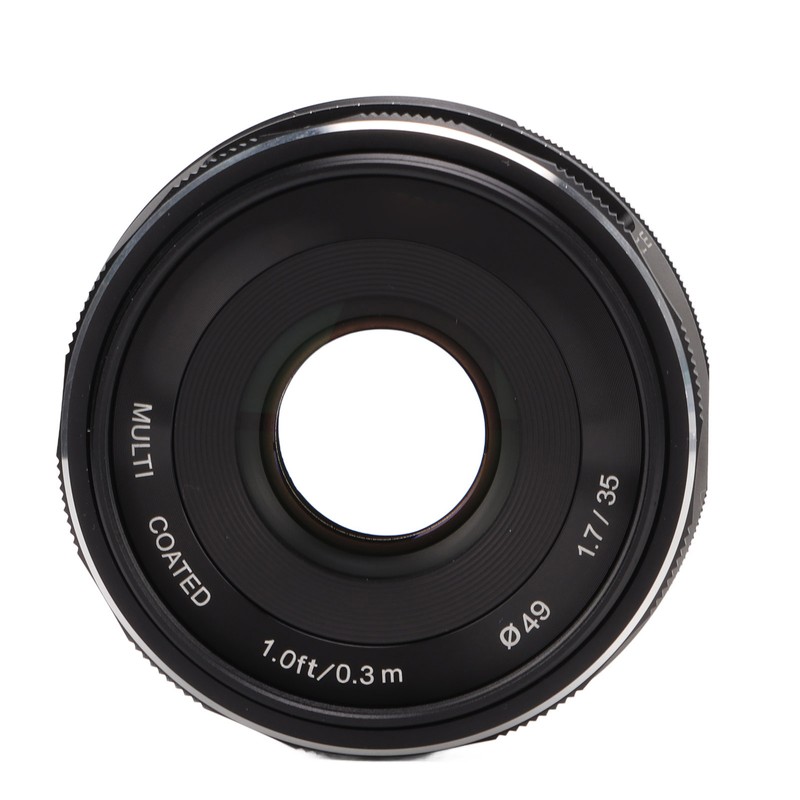 Meike 35mm F1.7 Lens APS C Frame Manual Prime Lens