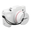 Digital Camera HD 16MP White Color Multi Axes Stabilization Smart