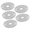 5Pcs Cloth Cutting Knife Blade Paper Cloth Hob Rolling Cutter