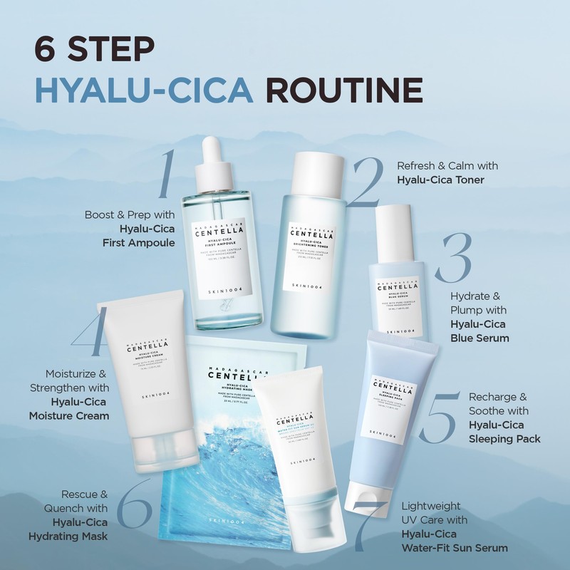 SKIN1004 Centella Hyalu-Cica Water-Fit Sun Serum UV, Korean Sunscreen SPF
