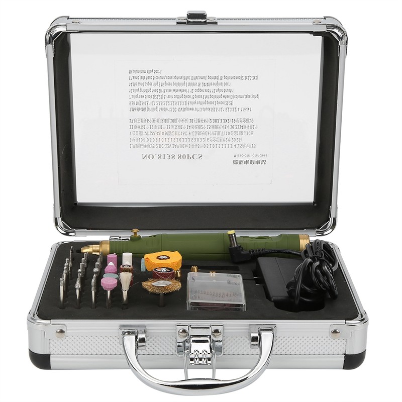 Mini Rotary Electric Grinder Multifunction Wood Carving Hand Tools 110‑240V