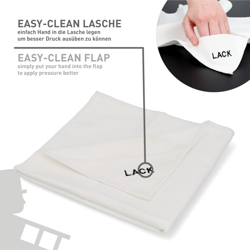 Nigrin Microfibre Cloth Set