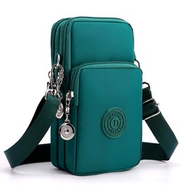 JANKS Small Crossbody Bags for Women Mini Cell Phone Purses Handbag Shoulder Bag, 010 Chrismas Green