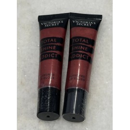 Victoria's Secret 2 Victoria's Secret Total Shine Addict Flavored Lip Gloss - Flame - .46oz Sealed