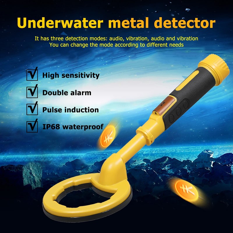 BuyWeek Metal Detector Underwater, 2 in 1 Metal Detectors Pinpointer