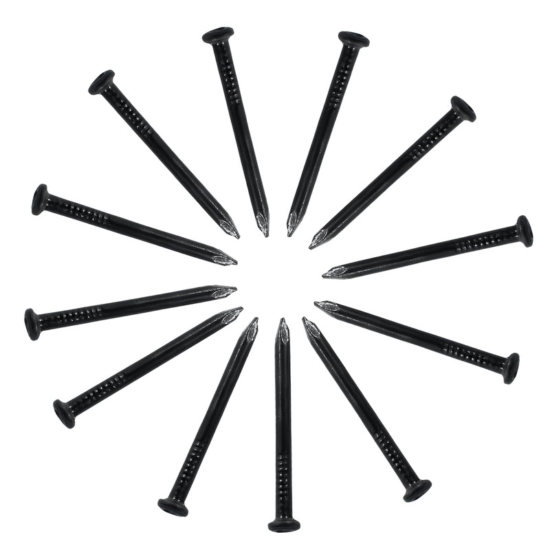Hordion 100pcs Hardware Nails 1.5 inch, Carbon Steel Point Tip