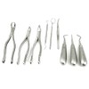 DDP 9 PCS BASIC DENTAL EXTRACTING EXTRACTION FORCEPS ELEVATORS SET
