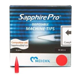Mei-cha Sapphire PRO Series Disposable Tip (1 Prong Tip) Permanent Makeup Supplies Microblading Machine 50/box
