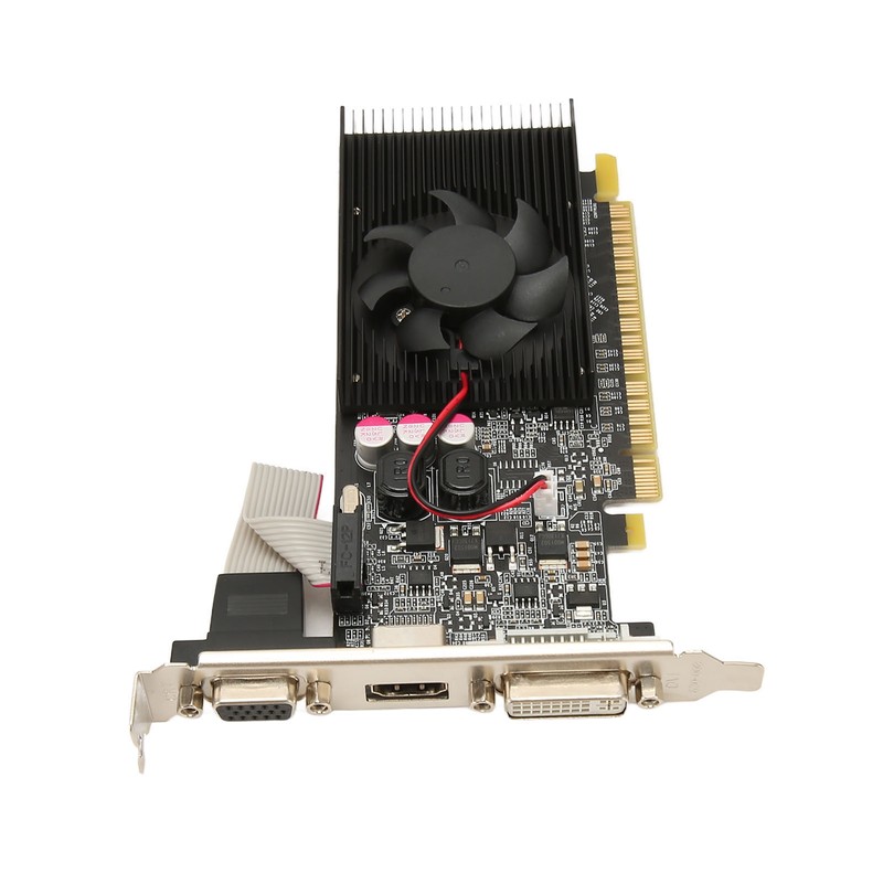 GT610 2G DDR3 64bit Graphics Card with Cooling Fan Support