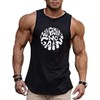 GymLeader Men's Gym Workout Stringer Tank Tops NO Pain NO