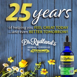 Dr. Rydland's Herbal Supplement | Created by KidsWellness | Safe and Effective for Infants to Adults| Detox & Skin | Relieves Eczema, Rosacea, Acne and Viral Skin Rashes | 2 Ounce Bottle