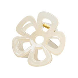 Large Jelly Flower Hair Claw Clips Hollow Hair Jaw Clip Flower Hair Catch Barrettes Ponytail Holder Hair Props Hair Claw Clip