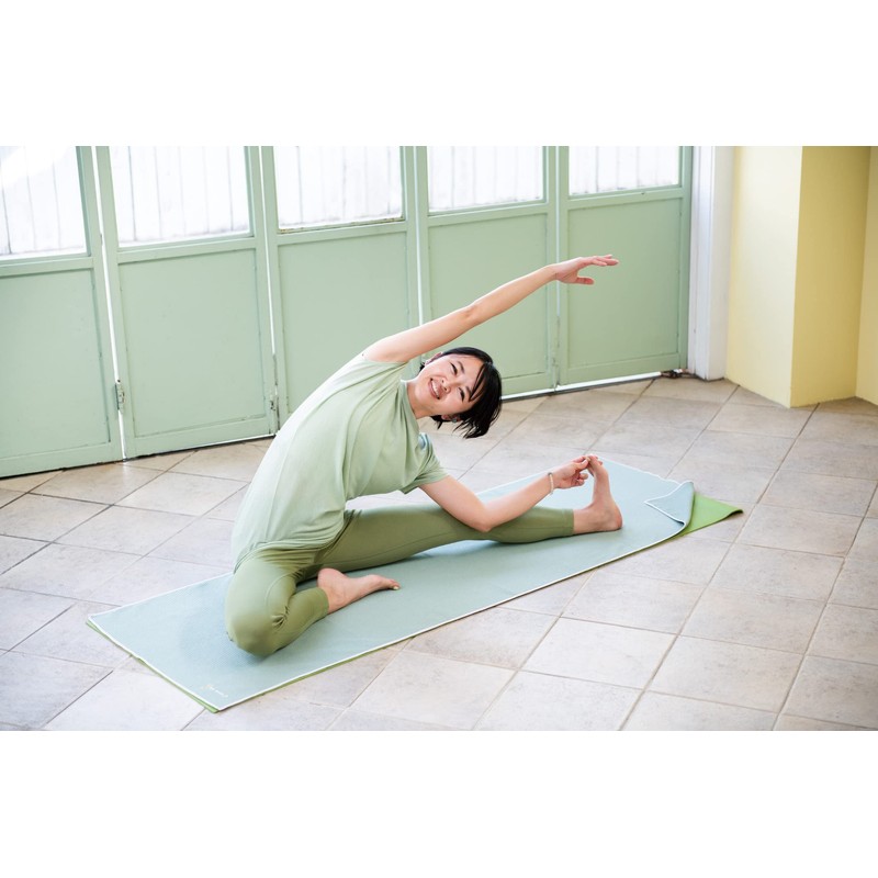 Yogaworks YW-A160-C112 Waffle Yoga Rug, Acai