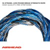 Airhead Wakeboard Rope, 3 Sections, 65-Feet | AIRHEAD