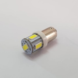Bojer BA9 BA9S 53 57 1895 64111 LED Bulbs White for Side Door Courtesy Lights Map Lights 9-30V 3030 Chip (4Pcs BA9S White)