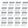 100 Pieces Whetstone Bit Set with 3mm Shank and 4mm