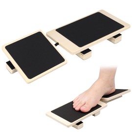 Ankle Strengthener, Wobble Balance Board, Wooden Ankle Trainer, Foot Strengthener Trainer for Sprained Ankle, Stability Exercises, Physiotherapy, Plantar Fasciitis, Posture Correction