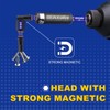 Geinxurn Impact Hex Screwdriver Bits Set,22 Pcs Magnetic Metric S2