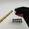 CALLYSONIC Pack of 10 Billiard Cue Tips, 10 mm Billiard