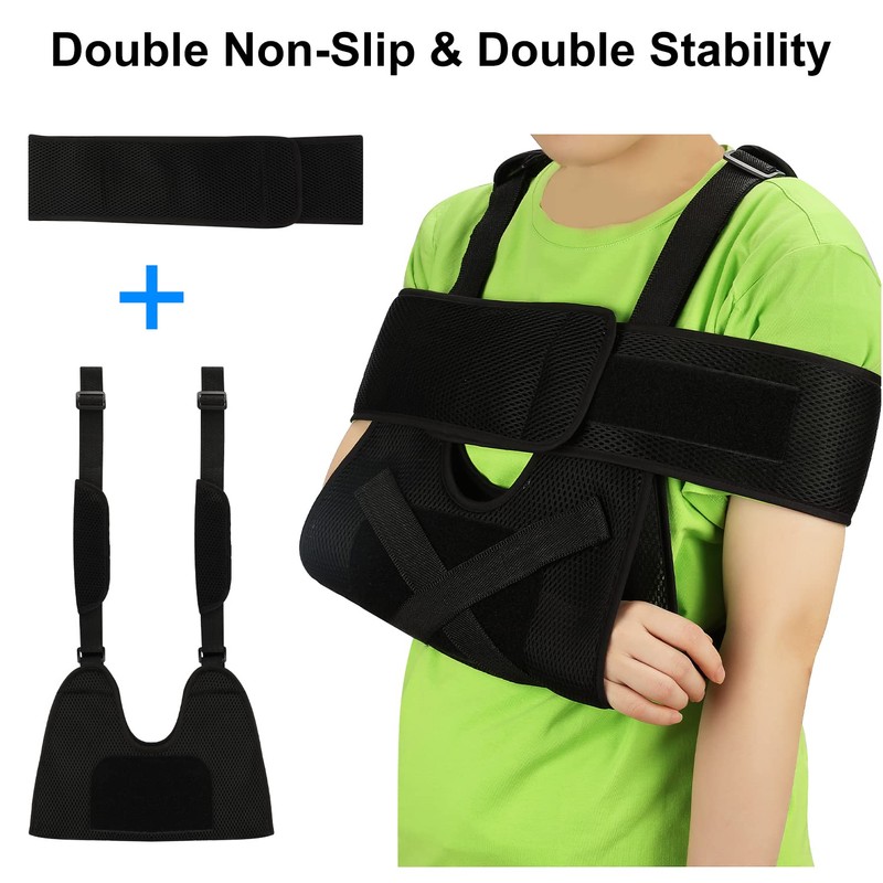 supregear Arm Sling Shoulder Immobilizer, Adjustable Medical Rotator Cuff Support