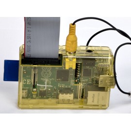 sb components Protective Case/Box/Enclosure Case for Model B, Raspberry Pi 5, Raspberry Pi 4 and Raspberry Pi 3b+ (Yellow)