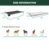 FXW TitanNest Chew-Proof Elevated Dog Bed, Raised Cot for Indoor/Outdoor/Camping