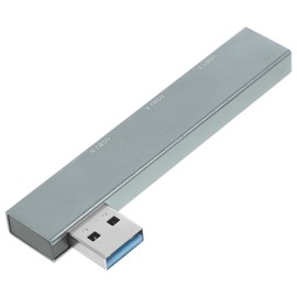 CIYODO USB Hub Port Adapter Multi USB Port Expander for Laptop Fast Data Transfer Compatible Printers Hard Drives Desktops and Tablets Grey