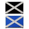 Pack of 2 Scotland Flag Patch Embroidery Tactical Military Scotland