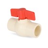 1-Pack HeSun Slip CPVC Ball Valve, 2" Socket x 2"