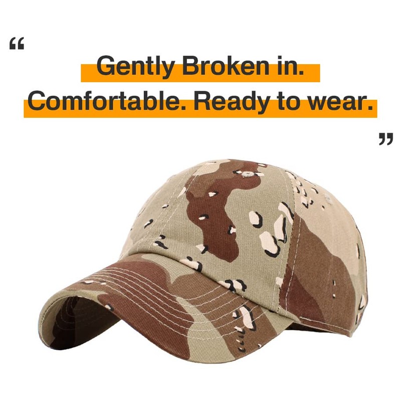 KB-Low DES Classic Cotton Dad Hat Adjustable Plain Cap. Polo