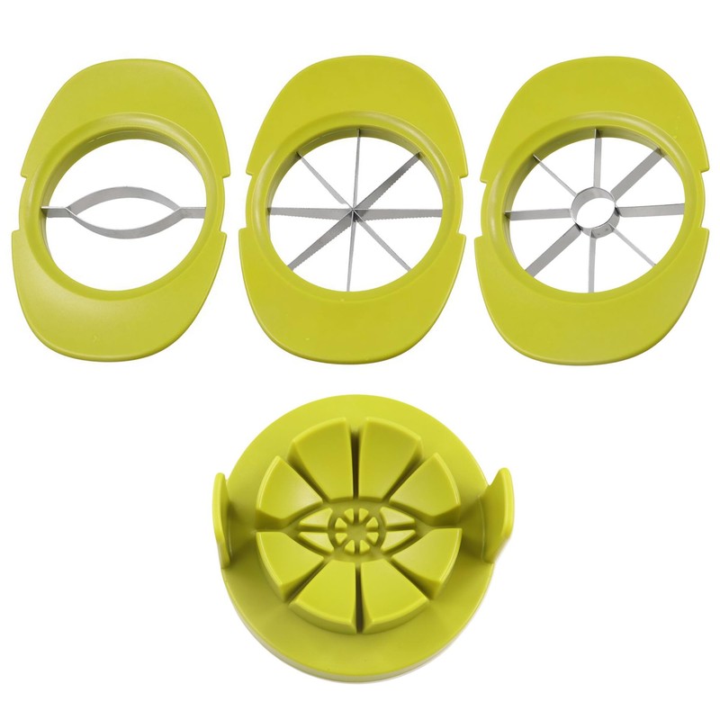 GUDEKIKL 4 In 1 Fruit Cutters Slicer, Stainless Steel Fruit